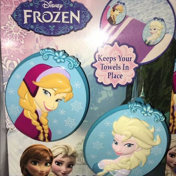 SOLDOUT NEW BOCA TOWEL CLIPS FROZEN ANNA ELSA OLAF - Picture 3 of 5